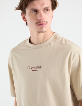 Playera Calvin Klein cuello redondo para hombre
