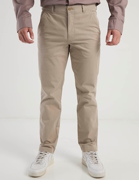 Pantalón casual chino regular Calvin Klein de algodón para hombre