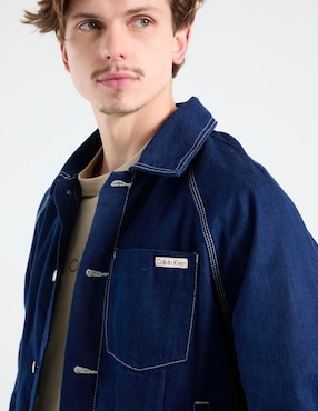 Chamarra harrington Calvin Klein de algodón para hombre