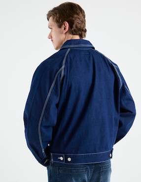 Chamarra harrington Calvin Klein de algodón para hombre