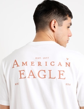 Playera American Eagle cuello redondo para hombre
