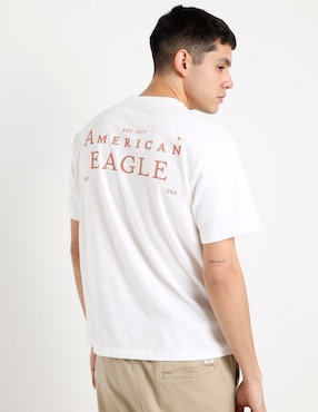 Playera American Eagle cuello redondo para hombre