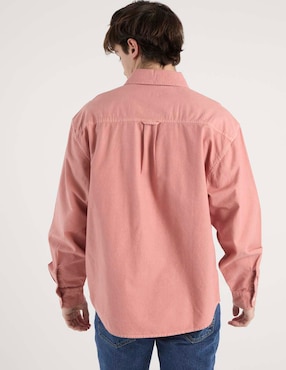 Camisa casual American Eagle de algodón manga larga para hombre