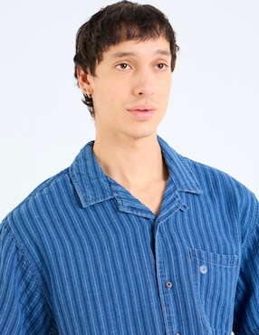 Camisa Casual American Eagle de algodón para hombre