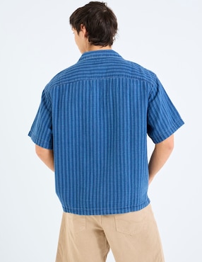 Camisa Casual American Eagle de algodón para hombre