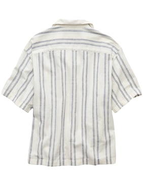 Camisa casual American Eagle de algodón manga corta para hombre