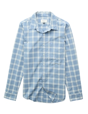 Camisa casual American Eagle de algodón manga larga para hombre