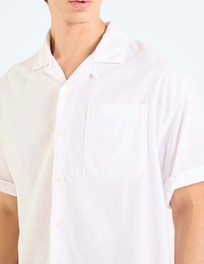 Camisa Casual American Eagle de algodón manga corta para hombre