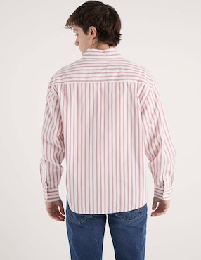 Camisa casual American Eagle de algodón manga larga para hombre