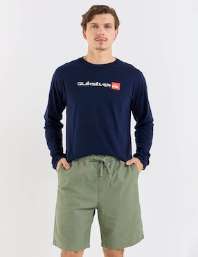 Short Quiksilver de algodón para hombre