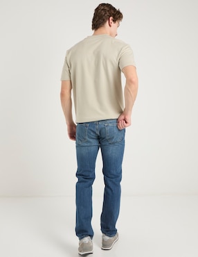Jeans straight That's It deslvadado para hombre