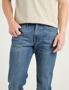 Jeans straight That's It deslvadado para hombre