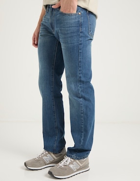 Jeans straight That's It deslvadado para hombre