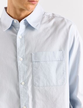 Camisa casual Calvin Klein manga larga para hombre