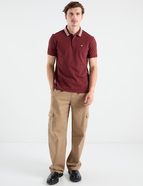 Playera tipo polo Calvin Klein para hombre