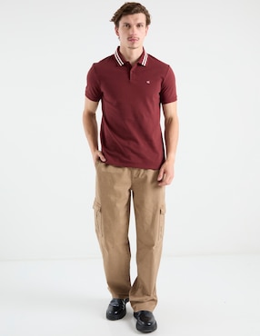 Playera tipo polo Calvin Klein para hombre