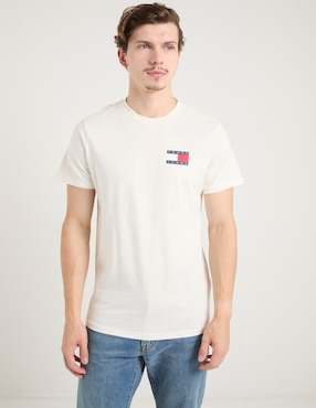 Playera Tommy Jeans cuello redondo para hombre