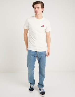 Playera Tommy Jeans cuello redondo para hombre