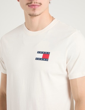 Playera Tommy Jeans cuello redondo para hombre