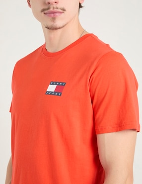 Playera Tommy Jeans cuello redondo para hombre