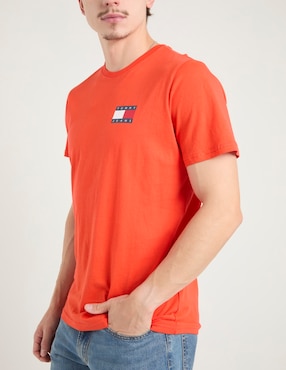 Playera Tommy Jeans cuello redondo para hombre
