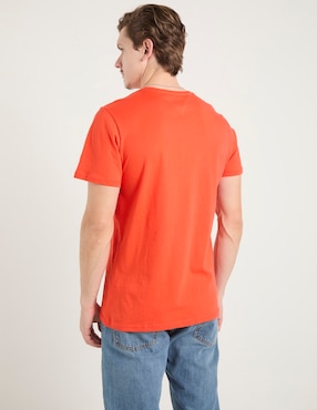 Playera Tommy Jeans cuello redondo para hombre