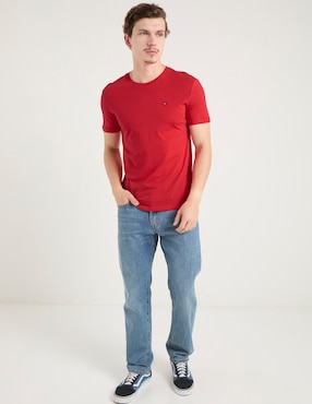 Playera Tommy Jeans cuello redondo para hombre