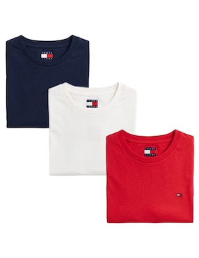 Playera Tommy Jeans cuello redondo para hombre
