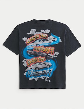 Playera Hollister cuello redondo para hombre