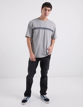 Playera Hollister cuello redondo para hombre