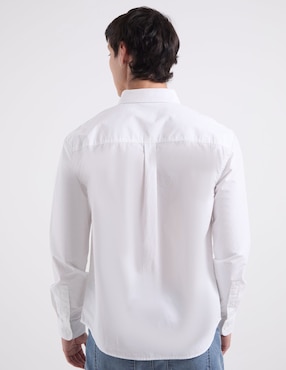 Camisa casual That's It de algodón manga larga para hombre