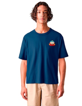 Playera Tee Bar South Park cuello redondo para hombre