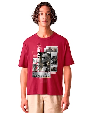 Playera Tee Bar El padrino cuello redondo para hombre