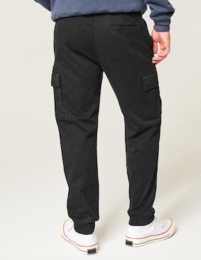 Pantalón casual cargo regular Hollister de algodón para hombre