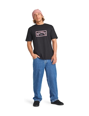 Playera Billabong Arch Frame SS cuello redondo para hombre
