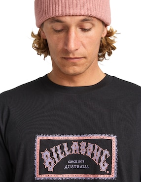 Playera Billabong Arch Frame SS cuello redondo para hombre