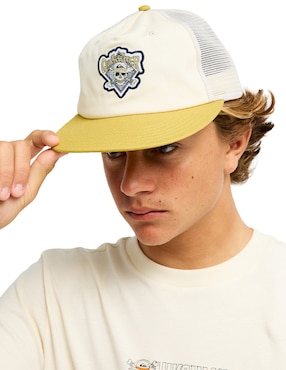 Gorra con visera curva casual Quiksilver unisex