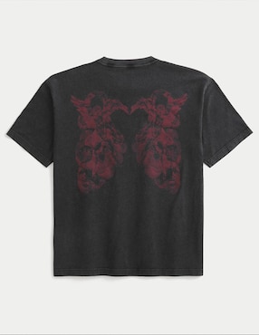 Playera Hollister cuello redondo para hombre