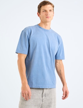 Playera Hollister cuello redondo para hombre