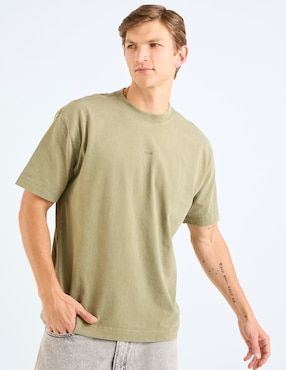 Playera Hollister cuello redondo para hombre