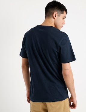 Playera quiksilver cuello redondo para hombre