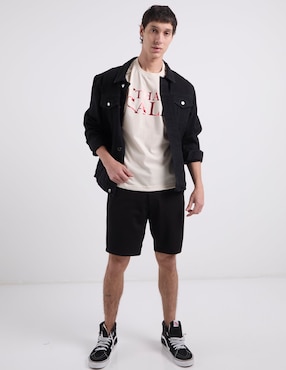 Playera El diablo viste a la moda cuello redondo para hombre
