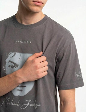 Playera cuello redondo para hombre