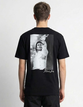 Playera cuello redondo para hombre