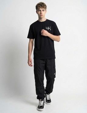 Playera cuello redondo para hombre