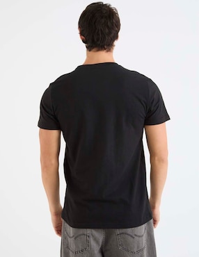 Playera Tee Bar cuello redondo