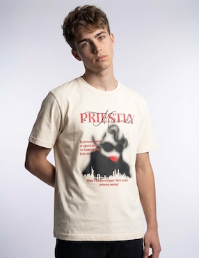 Playera Tee Bar The Devil Wears Prada cuello redondo