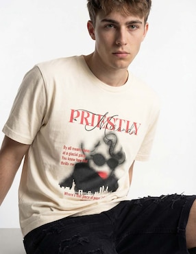 Playera Tee Bar The Devil Wears Prada cuello redondo
