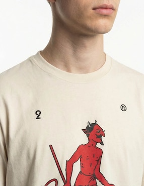 Playera El Diablito cuello redondo para hombre