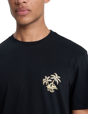 Playera Quiksilver Evo Learning From Nature cuello redondo para hombre